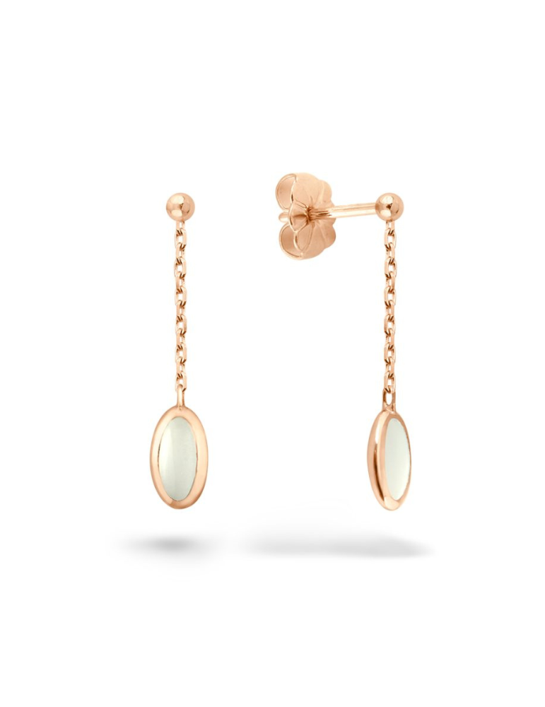Boucles d'oreilles CLOZEAU - Or Rose 750‰