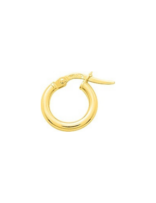 Créoles 8 mm - Or Jaune 375‰