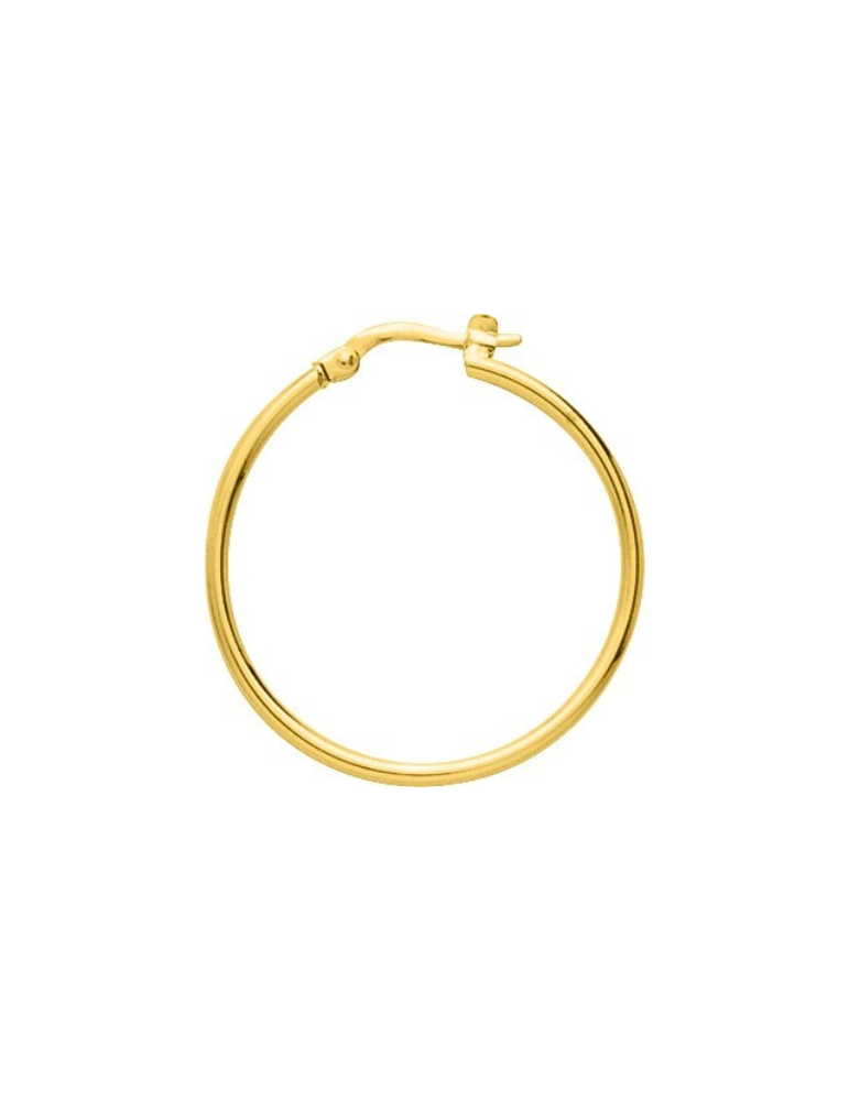 Créoles 25 mm - Plaqué Or