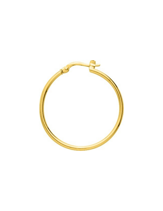 Créoles 25 mm - Plaqué Or