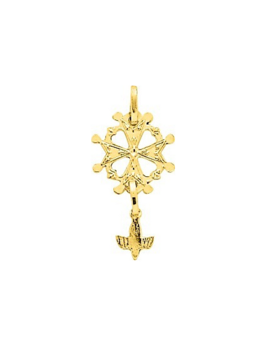 Croix Huguenote - Or Jaune 750‰