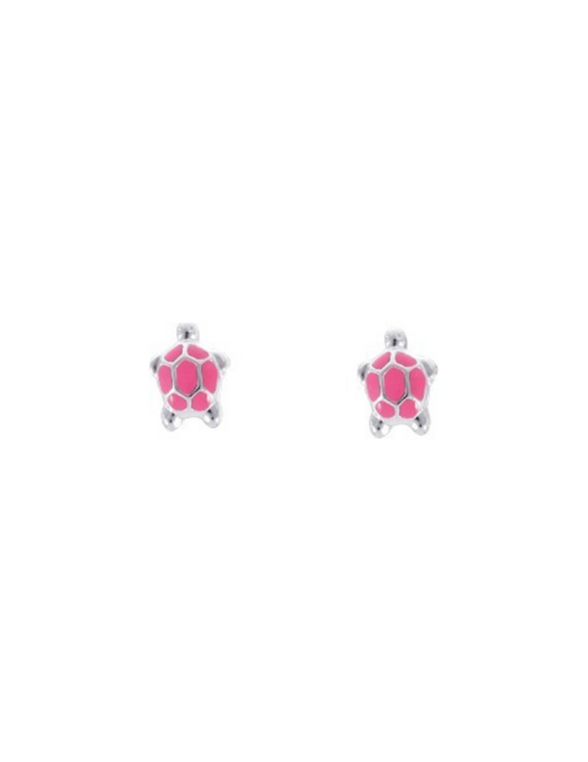 Boucles d'Oreilles Tortue - Argent 925‰