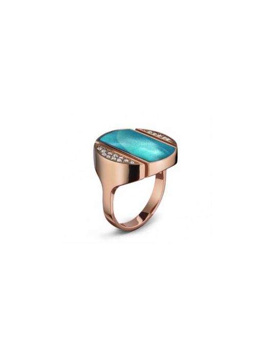 Bague Athéna Diamants CLOZEAU - Or Rose 750‰