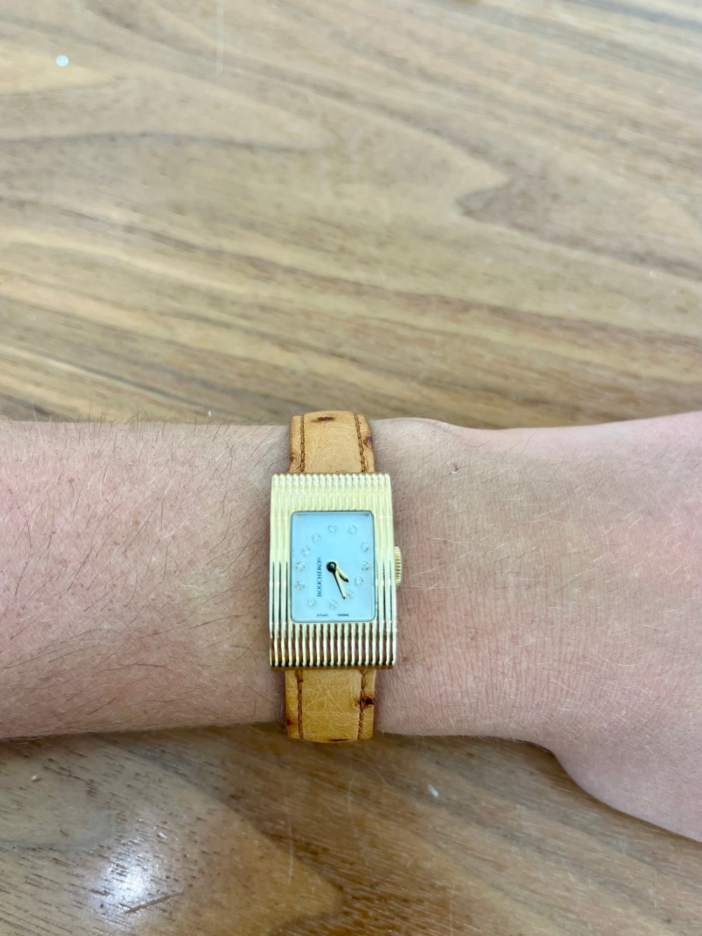 Reflet BOUCHERON Or Jaune 750‰ - Montre D'occasion