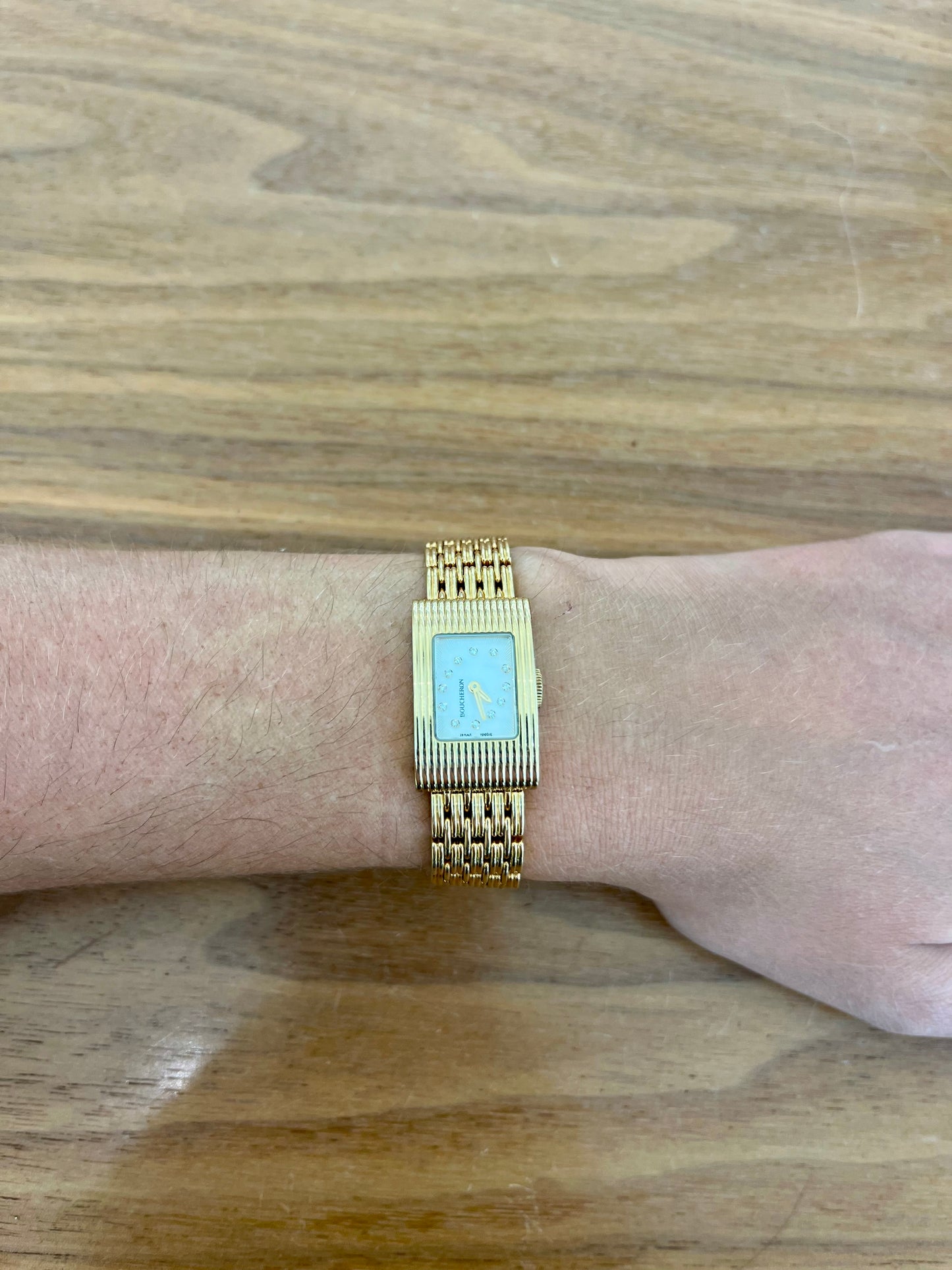 Reflet BOUCHERON Or Jaune 750‰ - Montre D'occasion