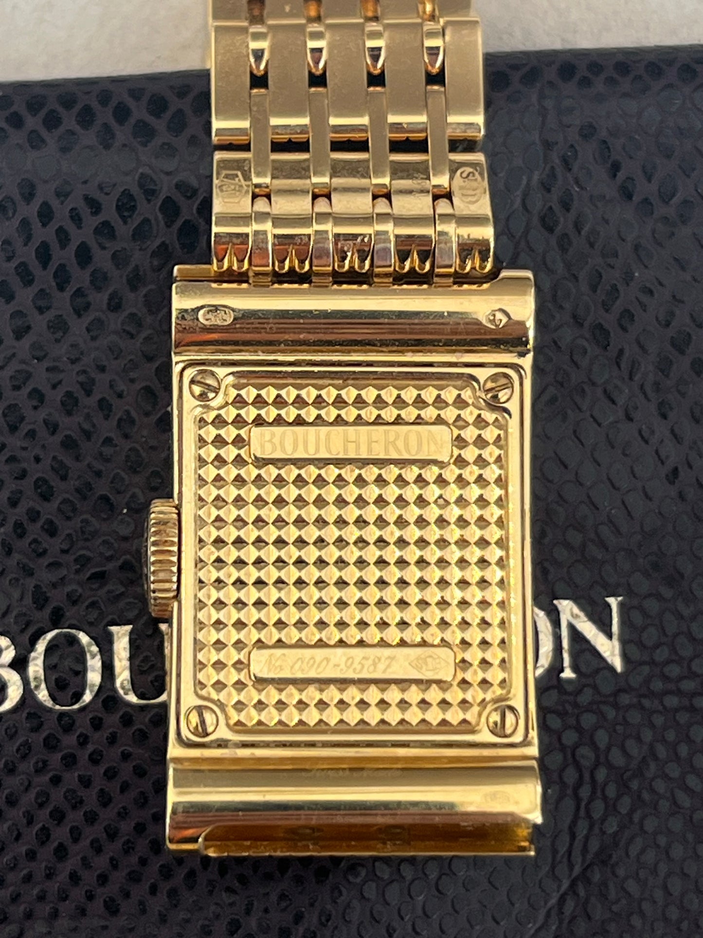 Reflet BOUCHERON Or Jaune 750‰ - Montre D'occasion
