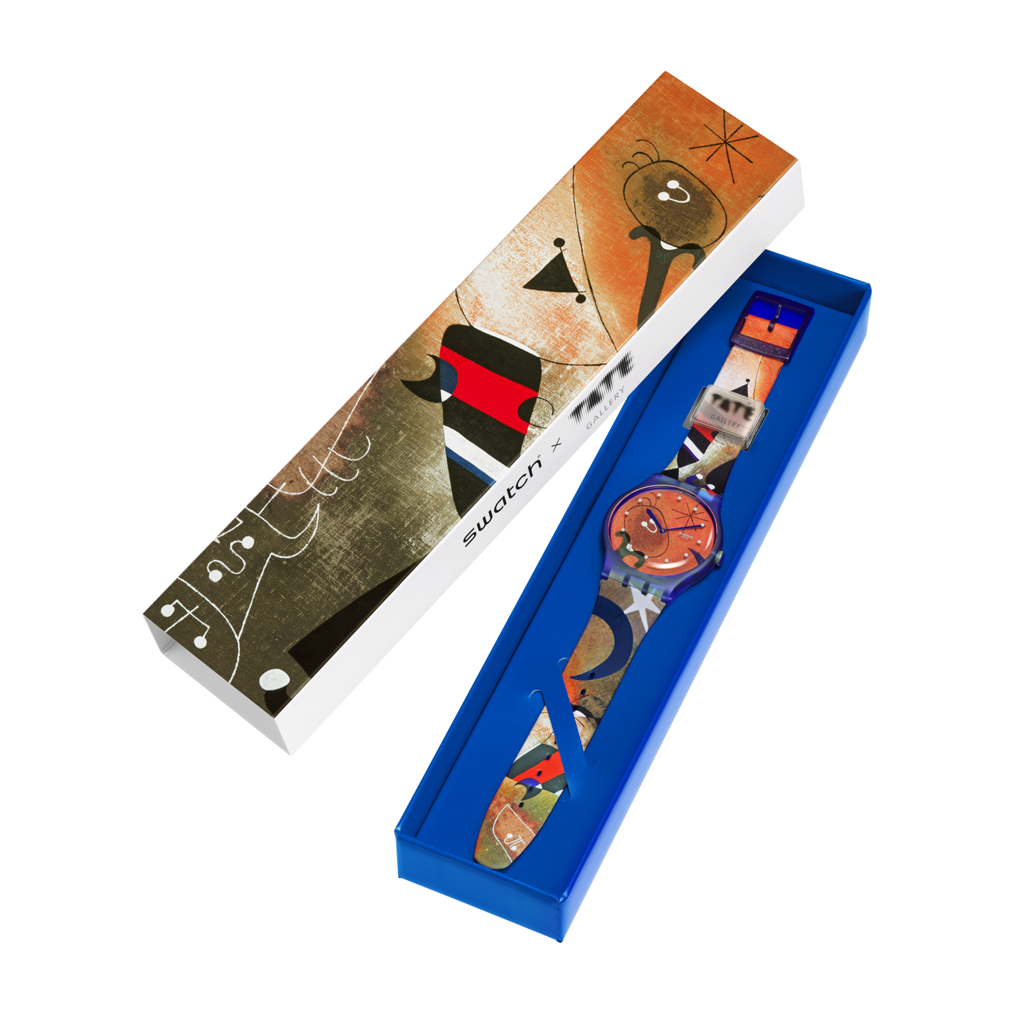 MIRO'S WOMEN & BIRD IN THE MOONLIGHT - SWATCH X TATE GALLERY