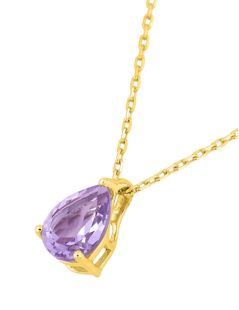 Collier Améthyste - Or Jaune 375‰