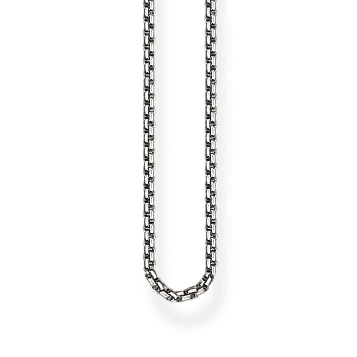 Chaîne Maille Venitienne Noircie 1 mm THOMAS SABO - Argent 925‰