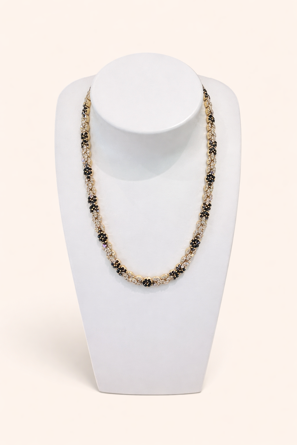 Collier Saphir & Diamants Or Jaune 750‰ - Bijoux D'occasion