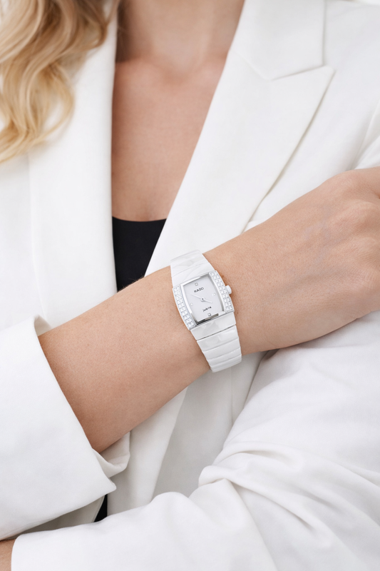 Jubilé RADO Céramique Blanche - Montre D'occasion