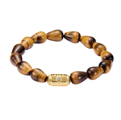 Bracelets beads œil de tigre THOMAS SABO - Plaqué Or