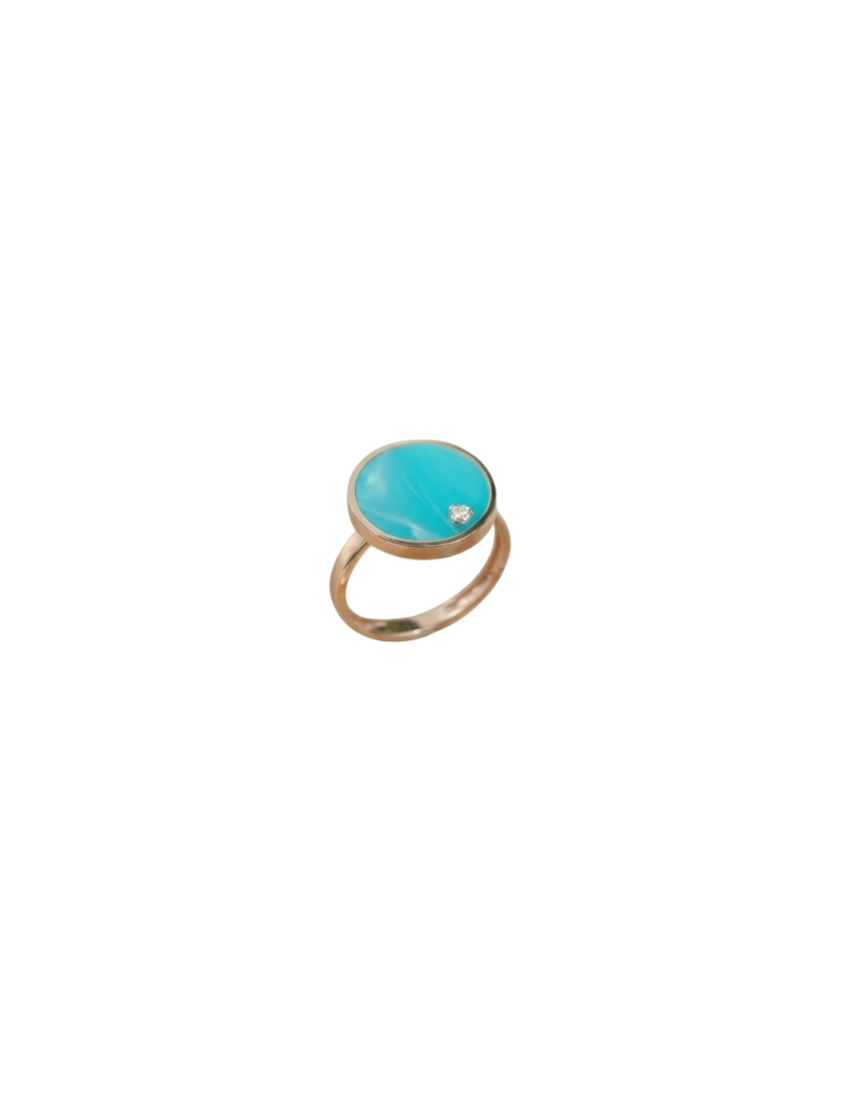 Bague Eclipse CLOZEAU - Or Rose 750‰ & Diamants