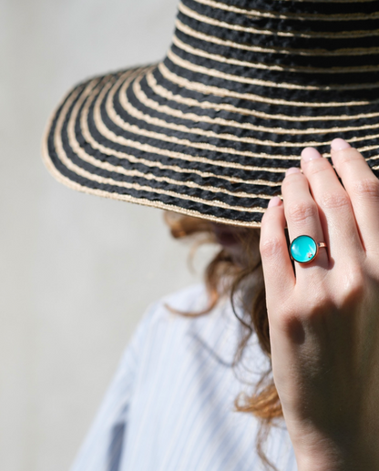 Bague Eclipse CLOZEAU - Or Rose 750‰ & Diamants