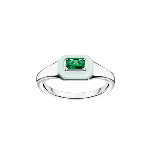 Bague Verte THOMAS SABO - Argent 925‰