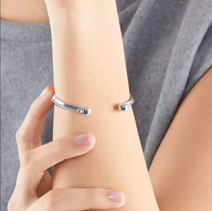 Bracelet jonc tête de mort THOMAS SABO - Argent 925‰