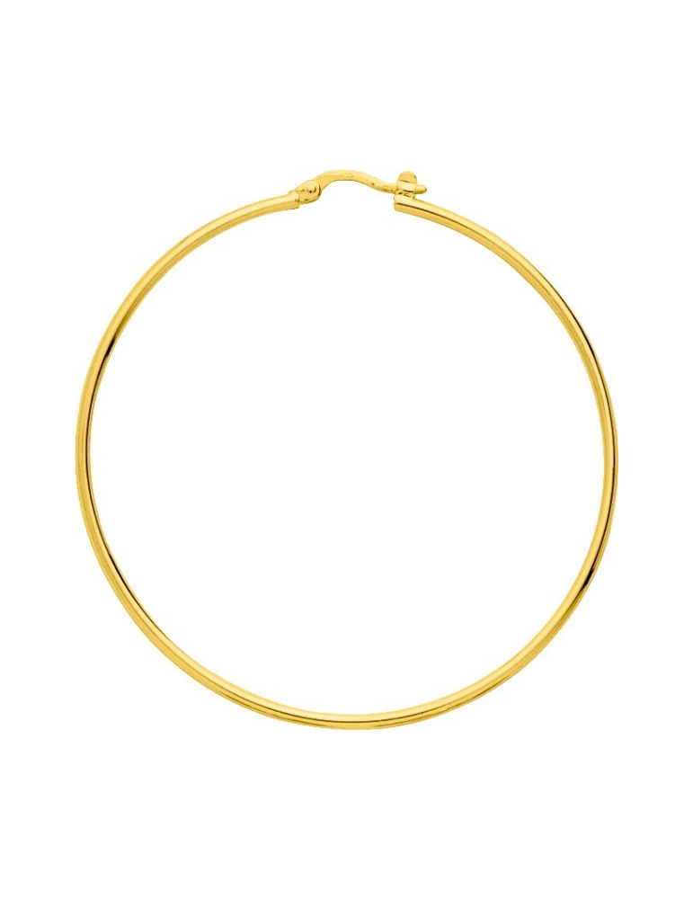 Créoles 40 mm - Plaqué Or