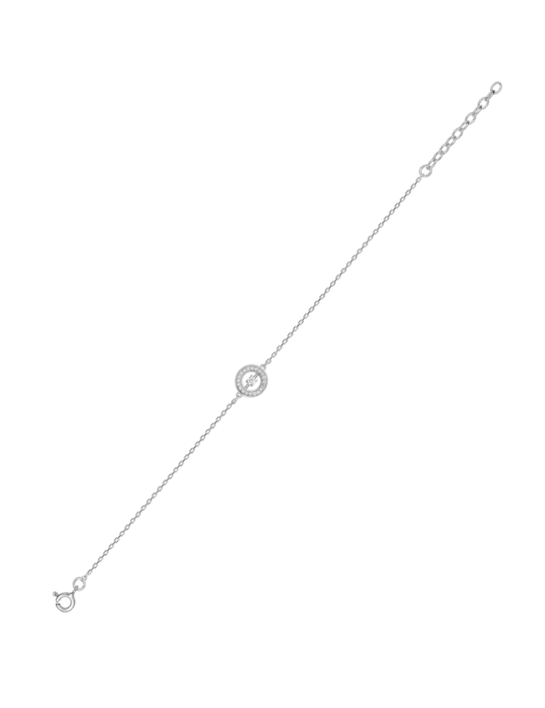 Bracelet Cercle Oxyde de Zirconium - Argent 925‰