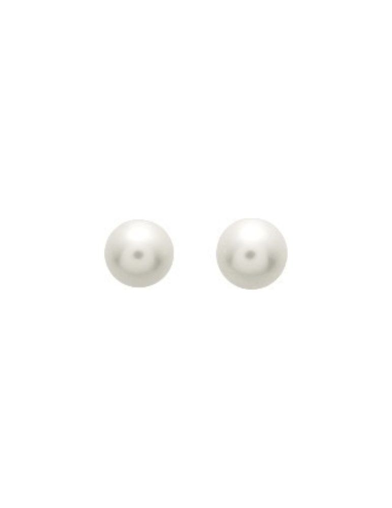 Boucles d'Oreilles Perles de Culture 5 mm - Or Jaune 750‰