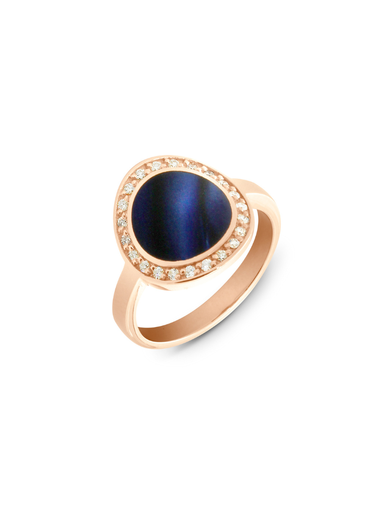Bague Mikado Diamants CLOZEAU - Or Rose 750‰