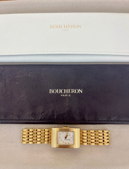 Reflet BOUCHERON  Or Jaune 750‰ - Montre D'occasion