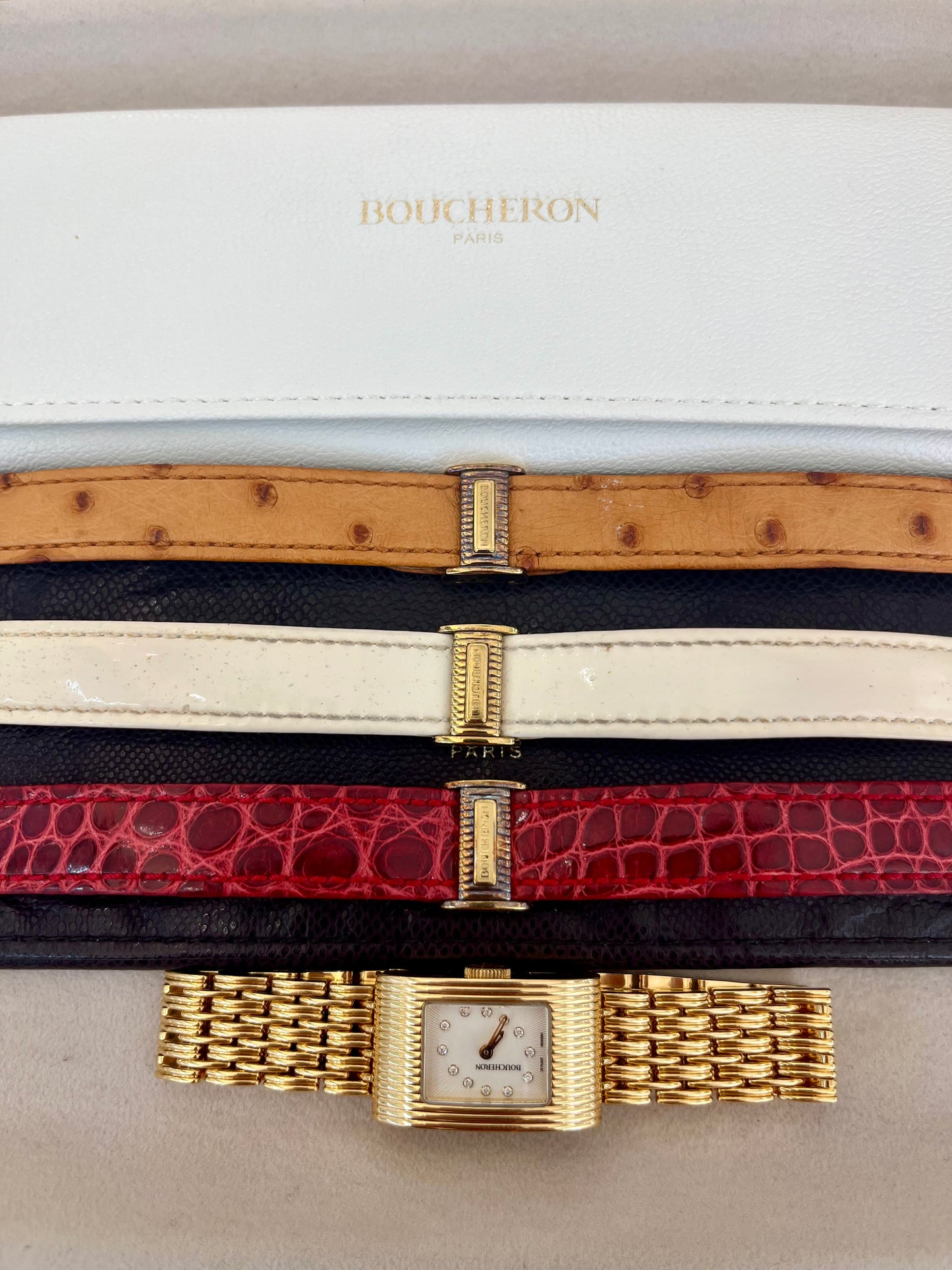 Reflet BOUCHERON  Or Jaune 750‰ - Montre D'occasion