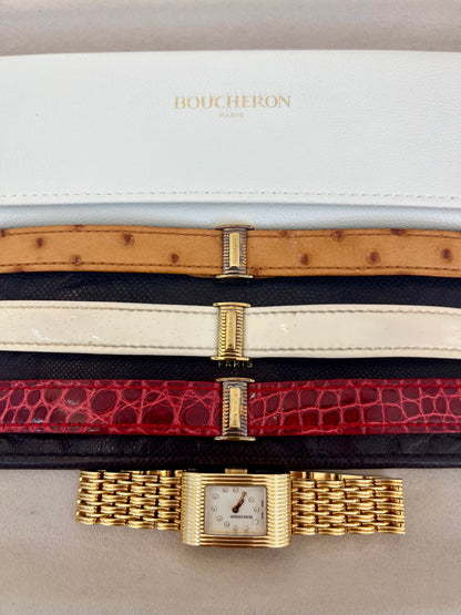Reflet BOUCHERON  Or Jaune 750‰ - Montre D'occasion