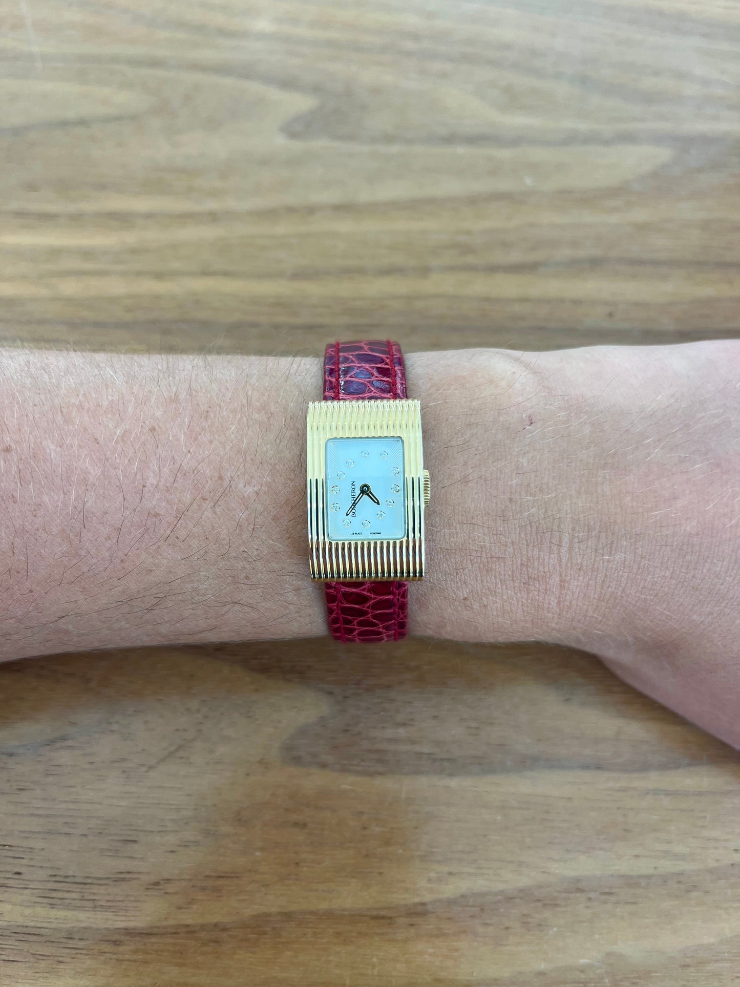 Reflet BOUCHERON  Or Jaune 750‰ - Montre D'occasion