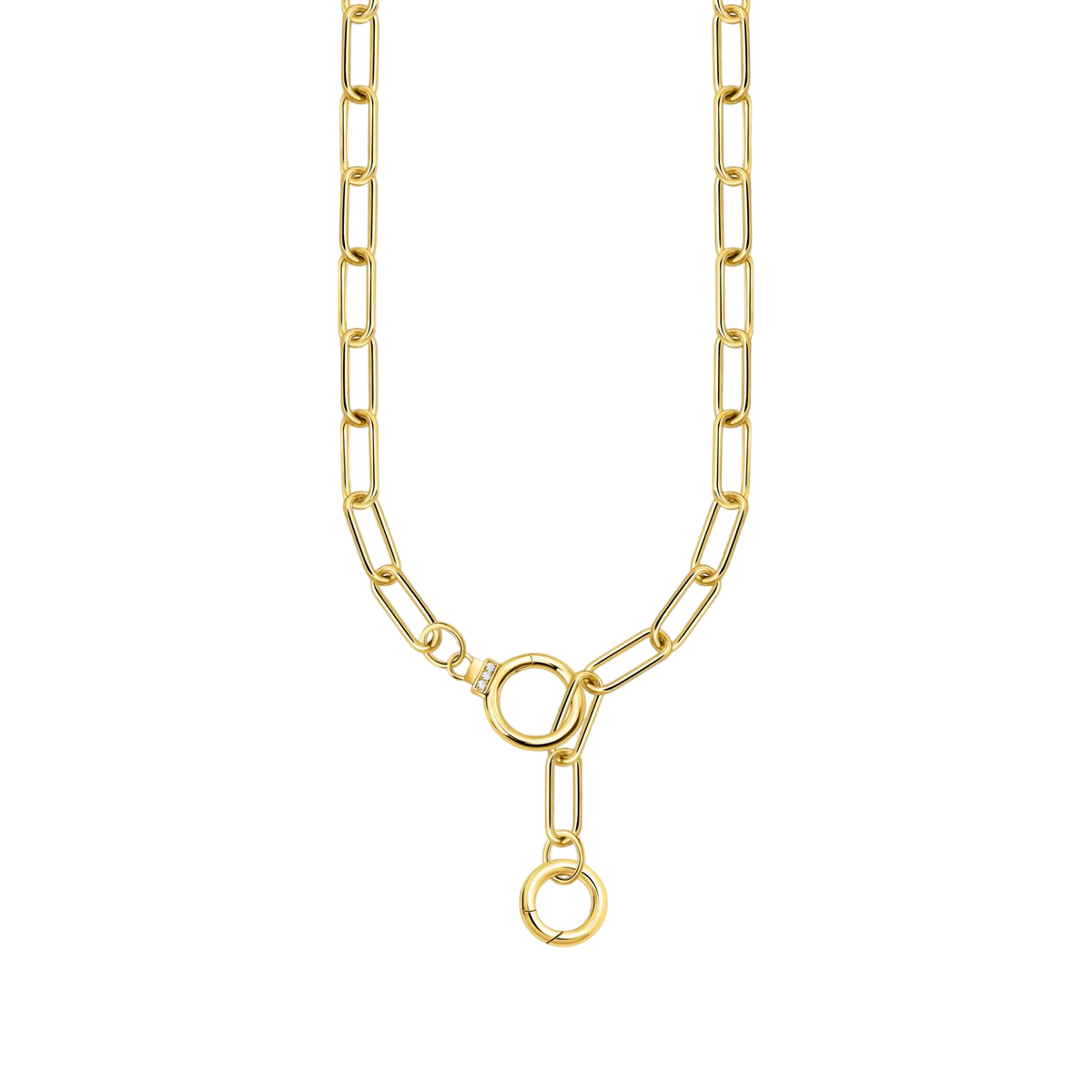 Chaîne à maillon THOMAS SABO - Plaqué Or