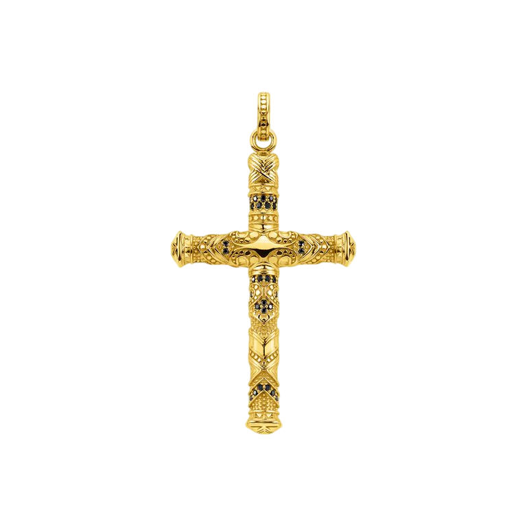 Pendentif Croix THOMAS SABO - Argent 925‰ Doré