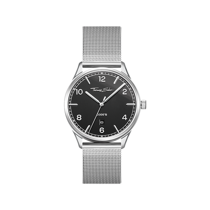 Montre Unisexe Code TS Argent Noir Argenté - THOMAS SABO
