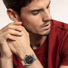 Charger l&#39;image dans la galerie, Montre Unisexe Code TS Argent Noir Argenté - THOMAS SABO

