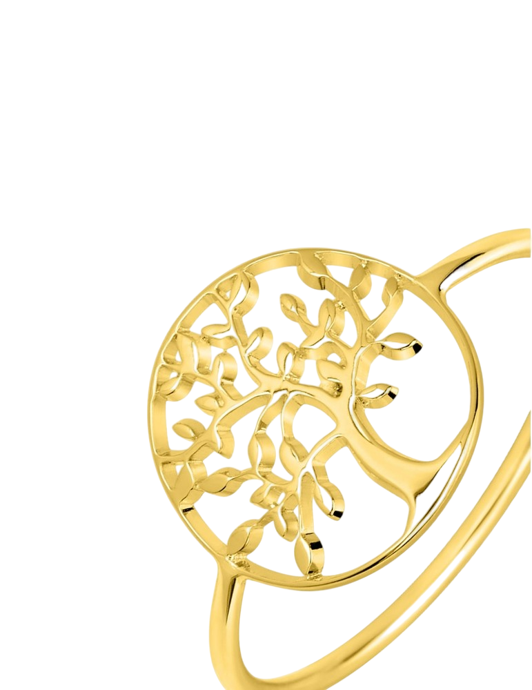Bague Arbre de Vie - Plaqué Or