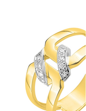 Charger l&#39;image dans la galerie, Bague Diamants - Or Bicolore 750‰
