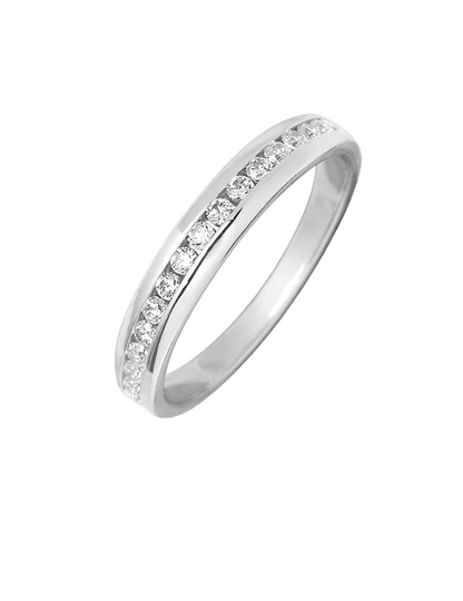 Bague Oxydes de Zirconium - Argent 925‰
