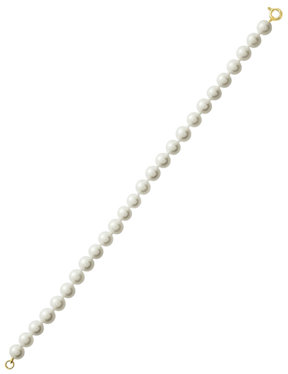 Bracelet Perles de Culture 6 mm - Or Jaune 750‰