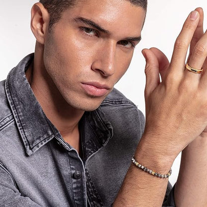 Bracelet Talisman Gris THOMAS SABO - Argent 925‰ Doré