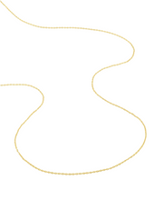 Charger l&#39;image dans la galerie, Chaîne Maille Forçat Diamantée 0.70 mm - Or Jaune 750‰
