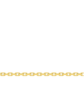 Charger l&#39;image dans la galerie, Chaîne Maille Forçat Diamantée 1.28 mm - Or Jaune 750‰
