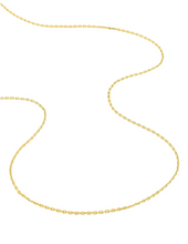 Charger l&#39;image dans la galerie, Chaîne Maille Forçat Diamantée 1.28 mm - Or Jaune 750‰
