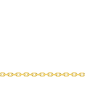 Charger l&#39;image dans la galerie, Chaîne Maille Forçat Diamantée 1.45 mm - Or Jaune 750‰
