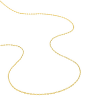 Charger l&#39;image dans la galerie, Chaîne Maille Forçat Diamantée 1.45 mm - Or Jaune 750‰
