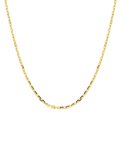 Charger l&#39;image dans la galerie, Chaîne Maille Forçat Diamantée 1.60 mm - Or Jaune 750‰
