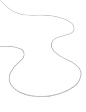 Charger l&#39;image dans la galerie, Chaîne Maille Gourmette Diamantée 1.15 mm - Or Blanc 750‰
