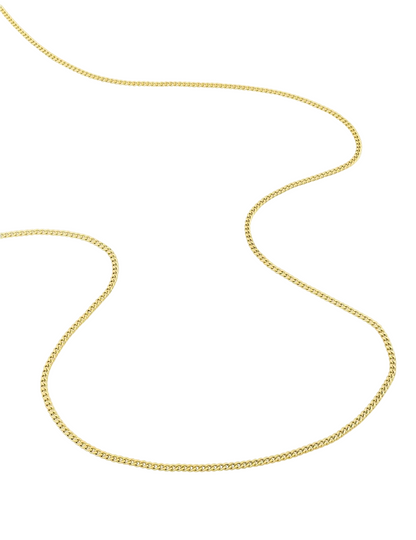 Chaîne Maille Gourmette Diamantée 1.35 mm - Or Jaune 750‰
