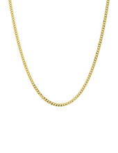 Charger l&#39;image dans la galerie, Chaîne Maille Gourmette Diamantée 1.62 mm - Or Jaune 750‰
