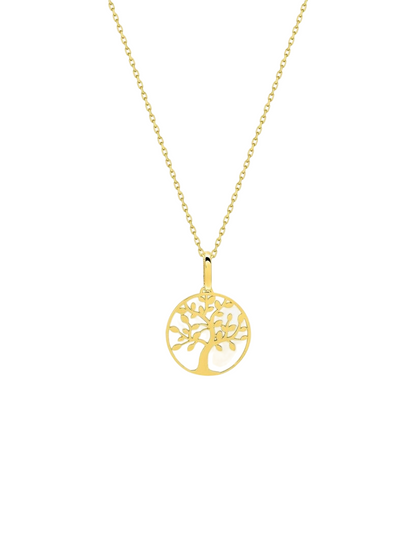 Collier Arbre de Vie - Plaqué Or