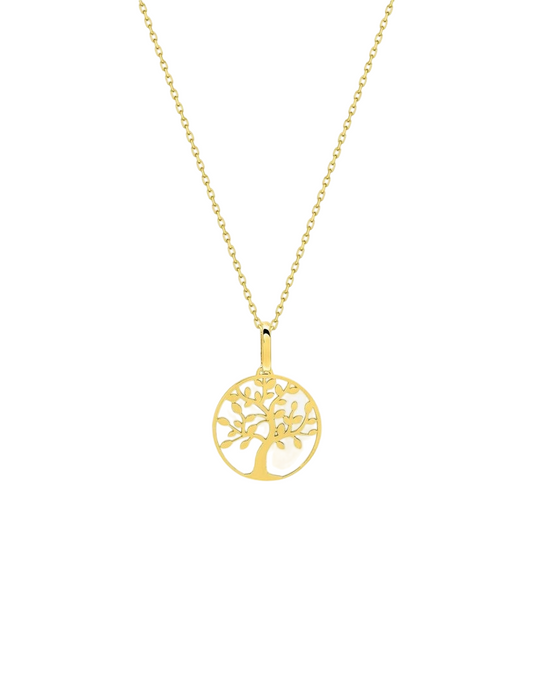 Collier Arbre de Vie - Plaqué Or