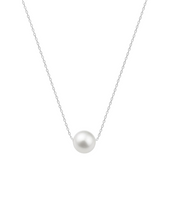 Charger l&#39;image dans la galerie, Collier Perle de Culture 8 mm - Or Blanc 375‰
