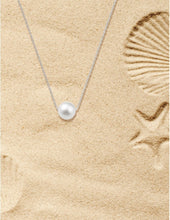 Charger l&#39;image dans la galerie, Collier Perle de Culture 8 mm - Or Blanc 375‰
